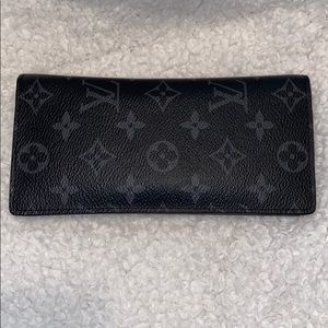 authentic Louis Vuitton Brazza wallet in black